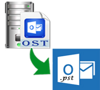 Convert Inaccessible OST File to PST