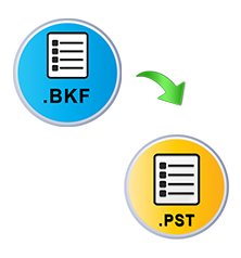 Exchange BKF to PST Converter