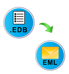 Convert Exchange Database EDB to EML Format