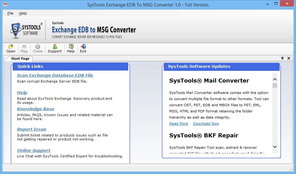 EDB to MSG Converter Software