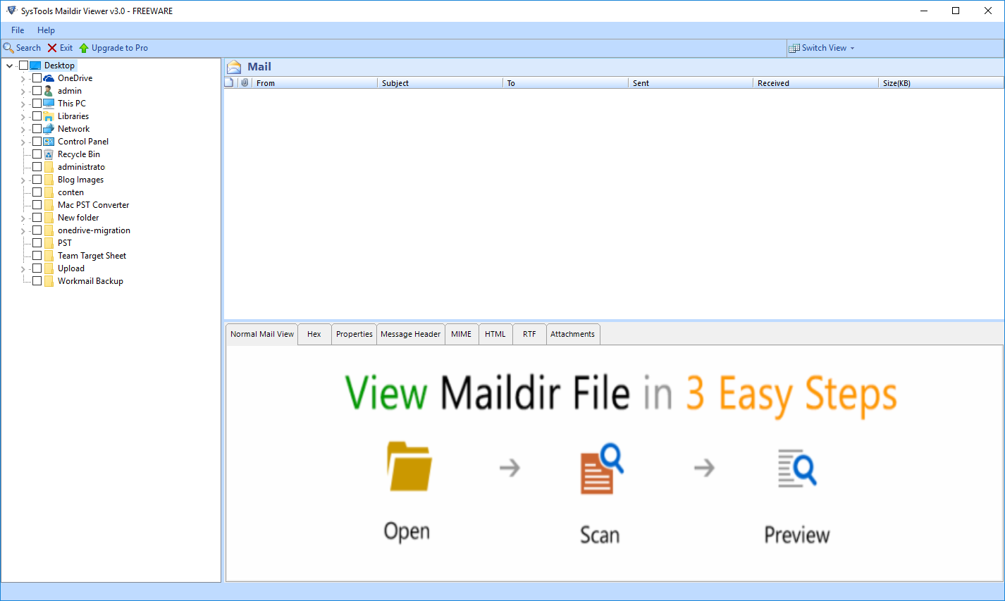 Maildir Viewer Software