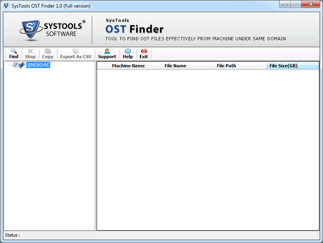 OST Finder Tool