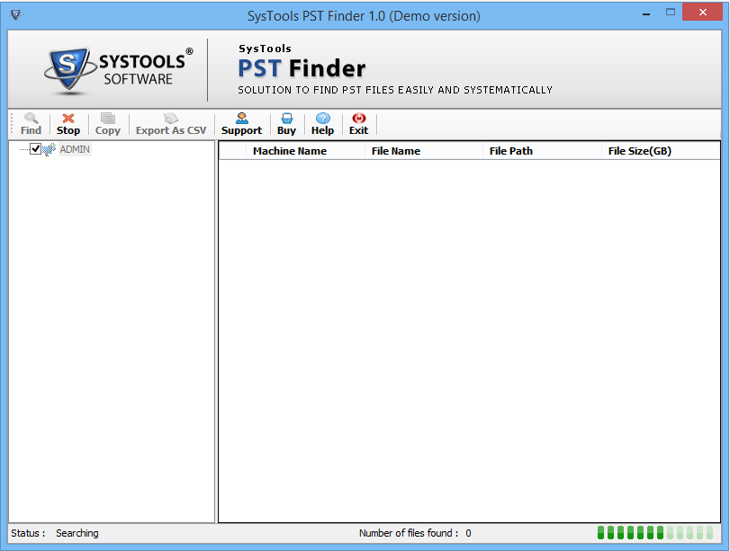 PST Finder Search Process